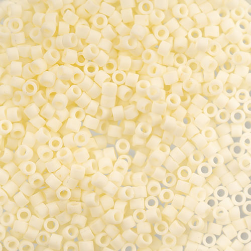Miyuki Delica 11/0 Cream Matte Glazed Luster