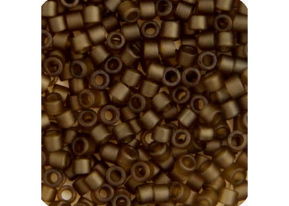 Miyuki Delica 11/0 Smoke Topaz Transparent Matte