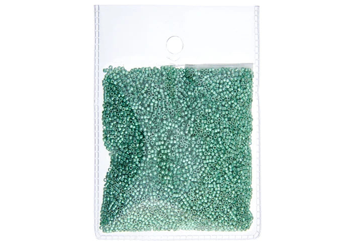Miyuki Delica 11/0 5.2g Vial Dark Green Mint Opaque