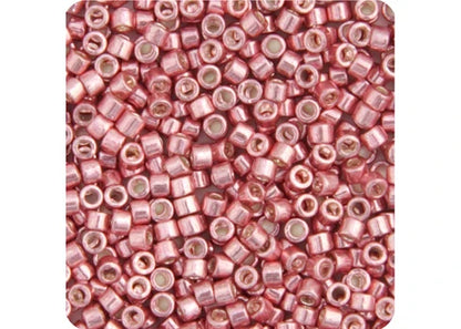 Miyuki Delica 11/0 Pink Blush Opaque Glavanized-Dyed