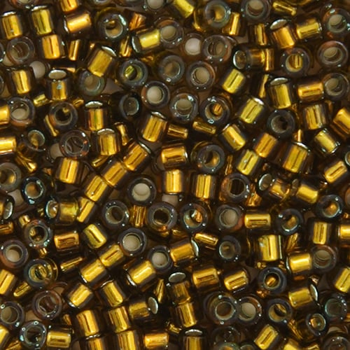 Miyuki Delica 11/0 Golden Olive S/L Dyed