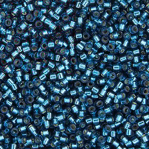Miyuki Delica 11/0 Blue Zircon S/L Dyed