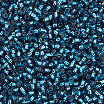 Miyuki Delica 11/0 Blue Zircon S/L Dyed