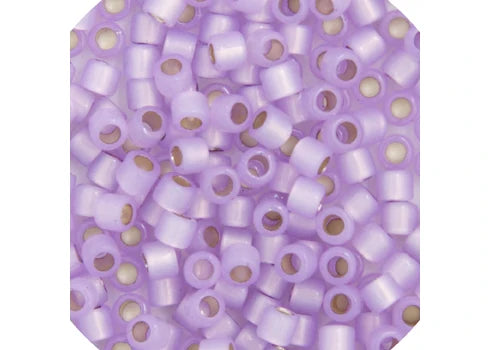 Miyuki Delica 11/0 Lilac Alabaster/Opal Silver