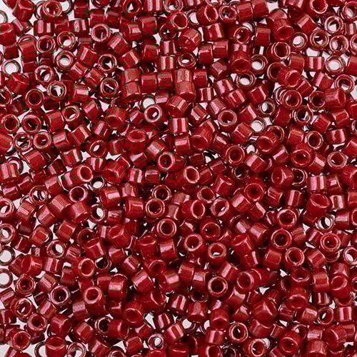 Miyuki Delica 11/0 Cranberry Red Dyed