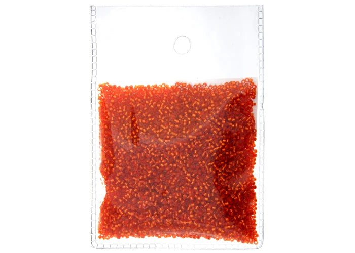 Miyuki Delica 11/0 Dark Orange Semi-Matte Dyed