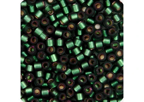 Miyuki Delica 11/0 Leaf Green Semi-Matte Dyed