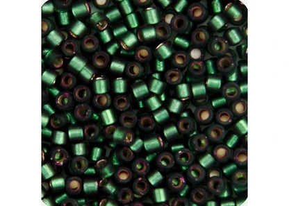 Miyuki Delica 11/0 Leaf Green Semi-Matte Dyed