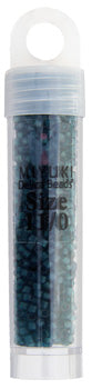 Miyuki Delica 11/0 Dark Green Teal Transparent
