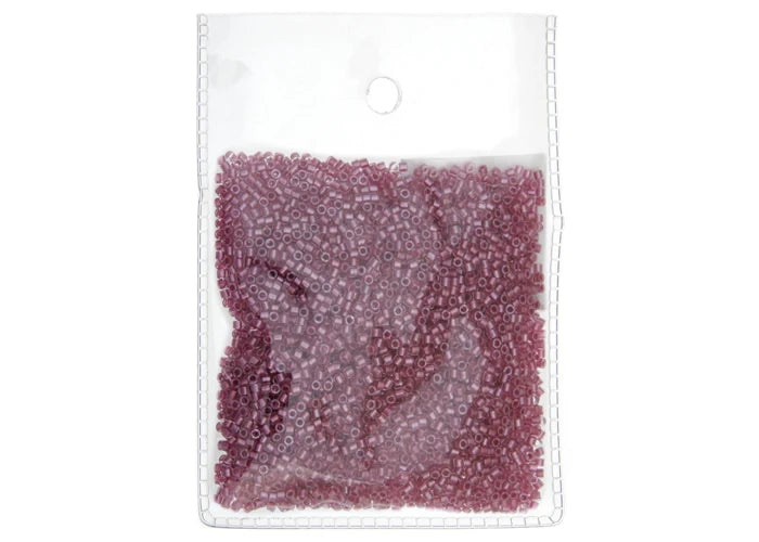 Miyuki Delica 11/0 Pink Sparkle Crystal Lined