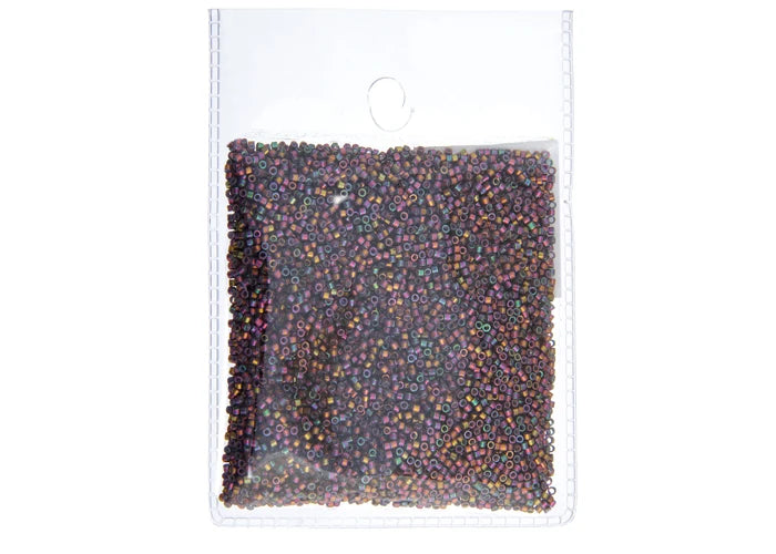 Miyuki Delica 11/0 Dark Bronze Violet AB Metallic Gold