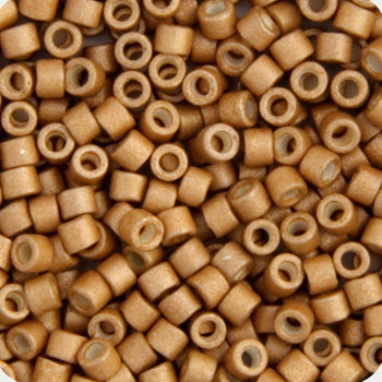 Miyuki Delica 11/0 5.2g Vial Mead Galvanized-Dyed Matte