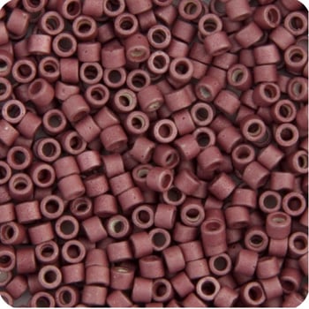 Miyuki Delica 11/0 Pink Berry Galvanized-Dyed Matte