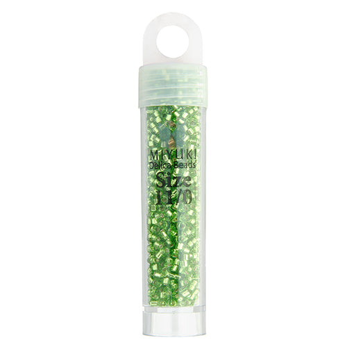 Miyuki Delica 11/0 5.2g Vial Green Lime S/L