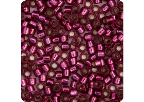 Miyuki Delica 11/0 Raspberry S/L Dyed