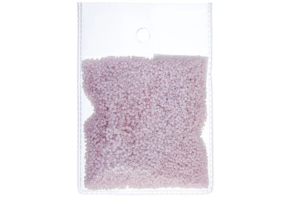 Miyuki Delica 11/0 Crystal Grey Ceylon Lined-Dyed