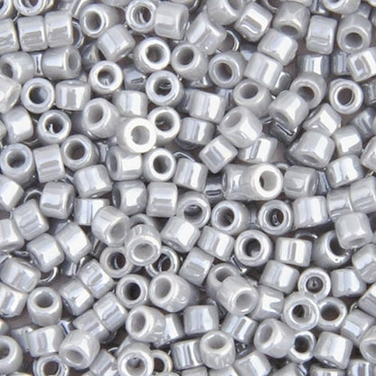 Miyuki Delica 11/0 Grey Ghost Opaque Luster