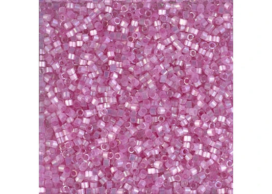 Miyuki Delica 11/0 Orchid AB Silk Inside Dyed
