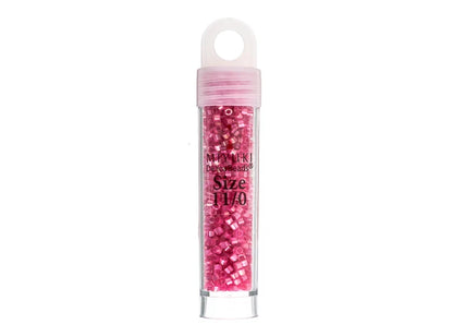 Miyuki Delica 11/0 Rose AB Silk Inside Dyed