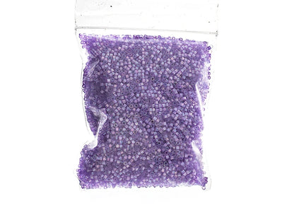 Miyuki Delica 11/0 Lilac AB Silk Inside Dyed