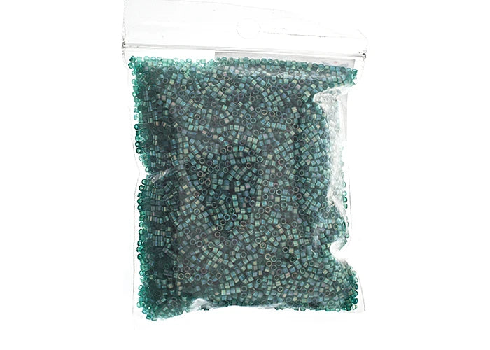 Miyuki Delica 11/0 Emerald AB Silk Inside Dyed