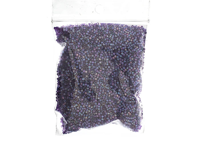 Miyuki Delica 11/0 Dark Orchid AB Silk Inside Dyed