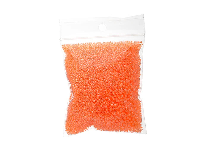 Miyuki Delica 11/0 Light Orange Luminous Neon Color