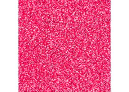 Miyuki Delica 11/0 5.2g Vial Wild Strawberry Luminous