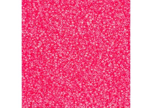 Miyuki Delica 11/0 5.2g Vial Wild Strawberry Luminous