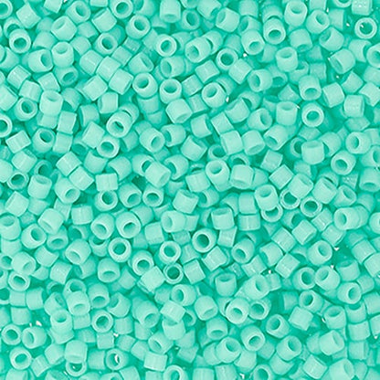 Miyuki Delica 11/0 Duracoat Opaque Dyed Robin Egg Blue