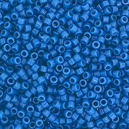 Miyuki Delica 11/0 Duracoat Opaque Dyed Dusk Blue