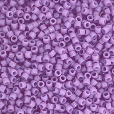 Miyuki Delica 11/0 Duracoat Opaque Dyed Lilac