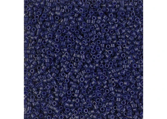 Miyuki Delica 11/0 Cobalt Blue OP. Dyed Duracoat