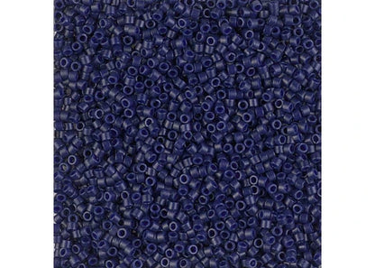 Miyuki Delica 11/0 Cobalt Blue OP. Dyed Duracoat