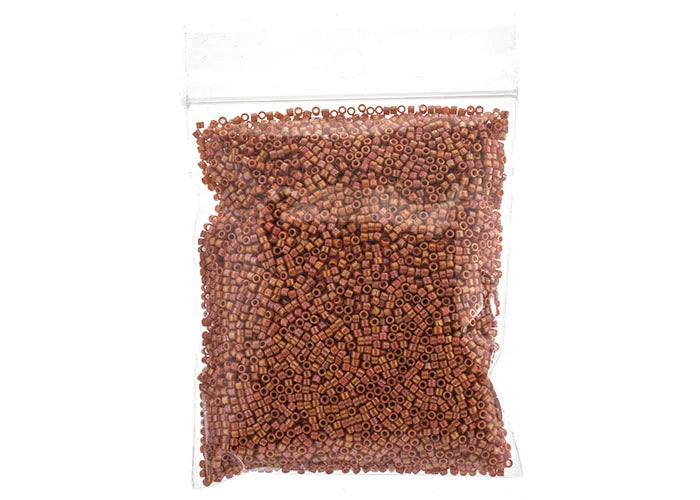 Miyuki Delica 11/0 Opaque Glazed Orange Chilli AB