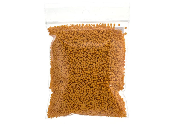 Miyuki Delica 11/0 Frosted Glazed Yellow Honey Matte