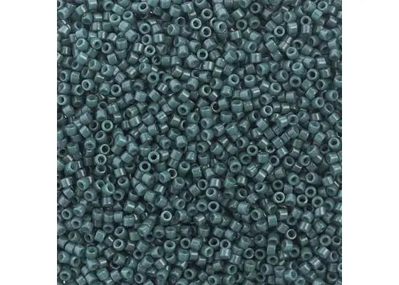 Miyuki Delica 11/0 Duracoat Opaque Dyed Seaweed