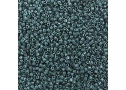 Miyuki Delica 11/0 Duracoat Opaque Dyed Seaweed