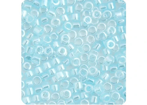 Miyuki Delica 11/0 Light Crystal Aqua Ceylon