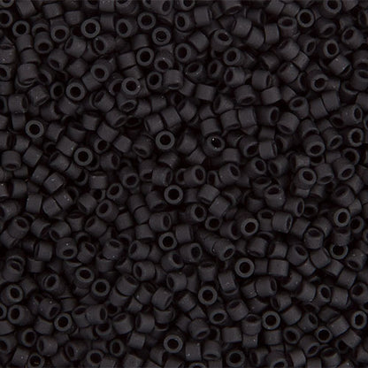 Miyuki Delica 11/0 Black Matte