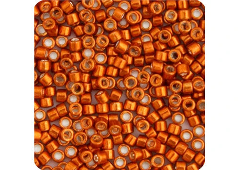 Miyuki Delica 11/0 Burnt Orange Terracotta Opaque