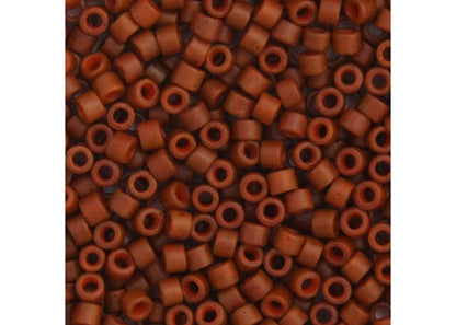 Miyuki Delica 11/0 Sienna Matte-Dyed