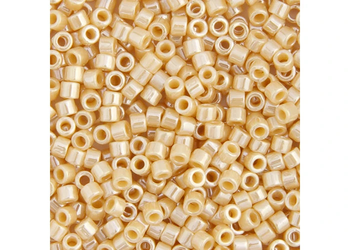 Miyuki Delica 11/0 Ivory Opaque Pearl Luster