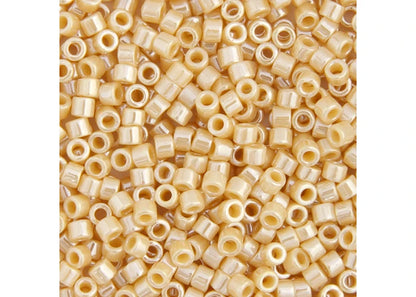 Miyuki Delica 11/0 Ivory Opaque Pearl Luster