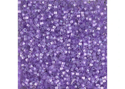 Miyuki Delica 11/0 Lilac AB Silk Inside Dyed