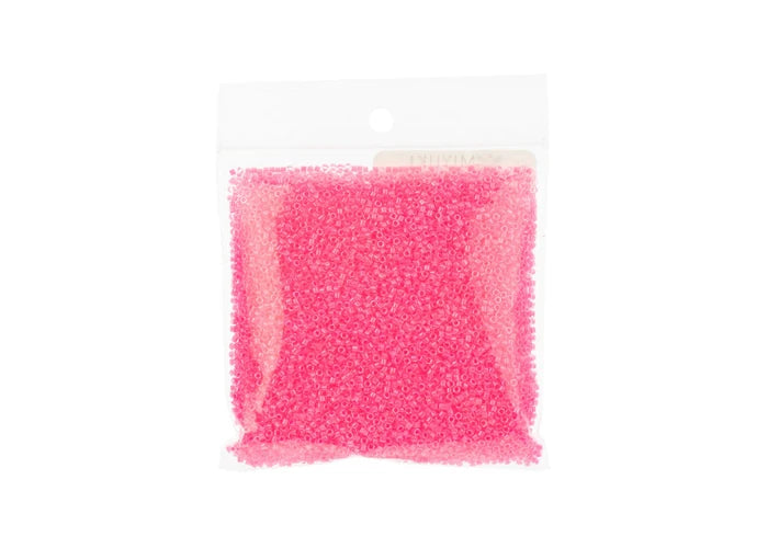 Miyuki Delica 11/0 5.2g Vial Wild Strawberry Luminous