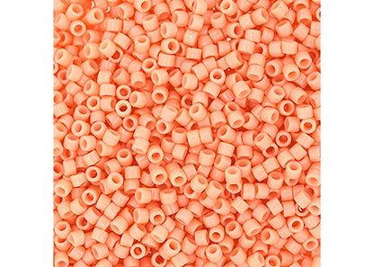 Miyuki Delica 11/0 Duracoat Opaque Dyed Peach