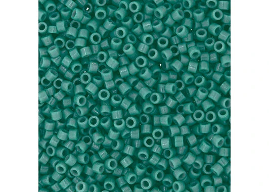 Miyuki Delica 11/0 Duracoat Opaque Dyed Leaf Green