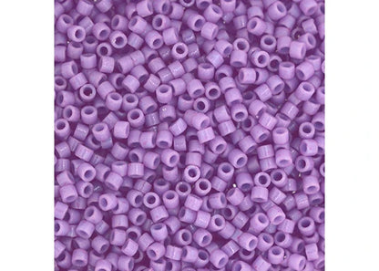 Miyuki Delica 11/0 Duracoat Opaque Dyed Lilac