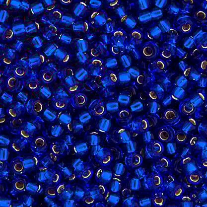 Miyuki Seed Bead 11/0 apx.22g Cobalt Silver Lined